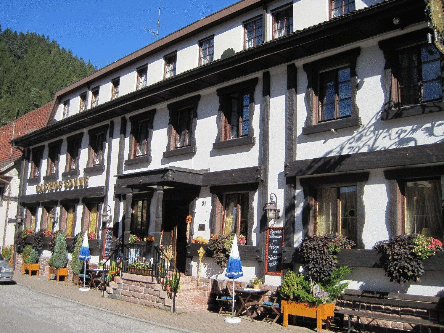 Hotel Restaurant Albans Sonne Bad Rippoldsau-Schapbach Exteriör bild